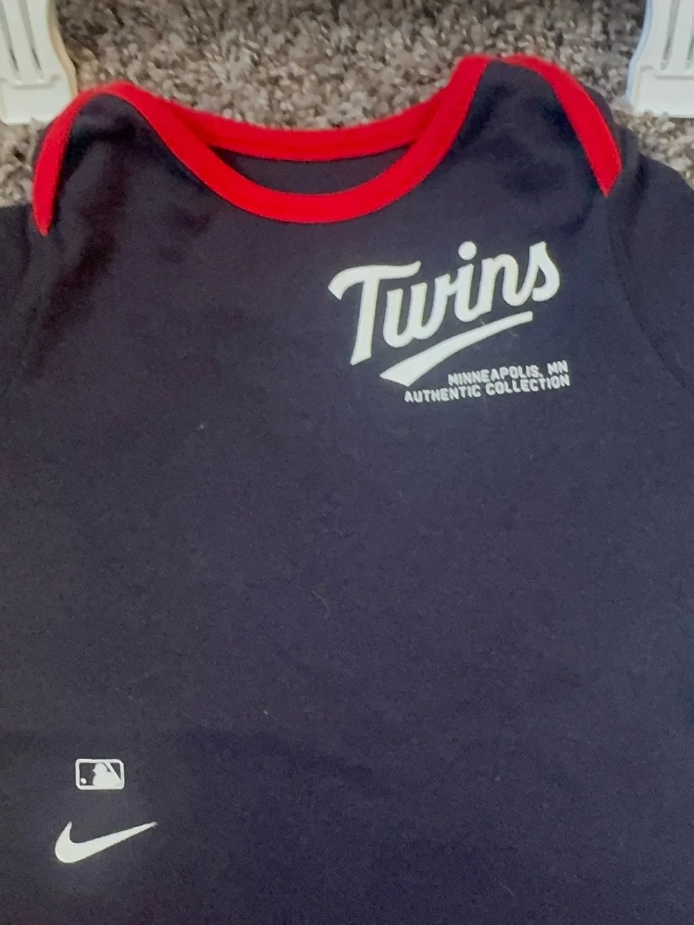 Baby Boy Bodysuit Lot 18M 24M Nike Twins Champion Tommy Hilfiger 5-Piece Set